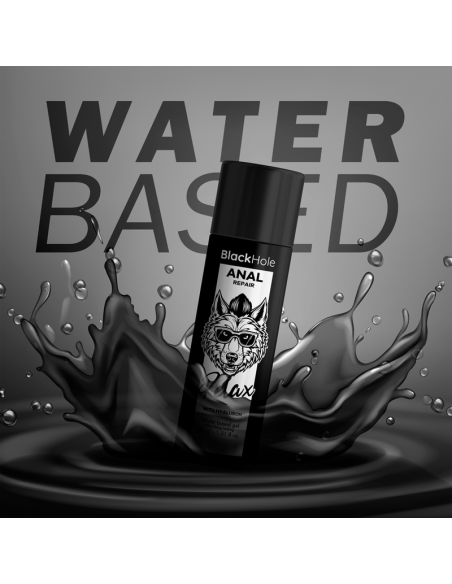 BLACK HOLE - RIPARAZIONE ANALE RELAX A BASE ACQUA CON IALURONE 30 ML