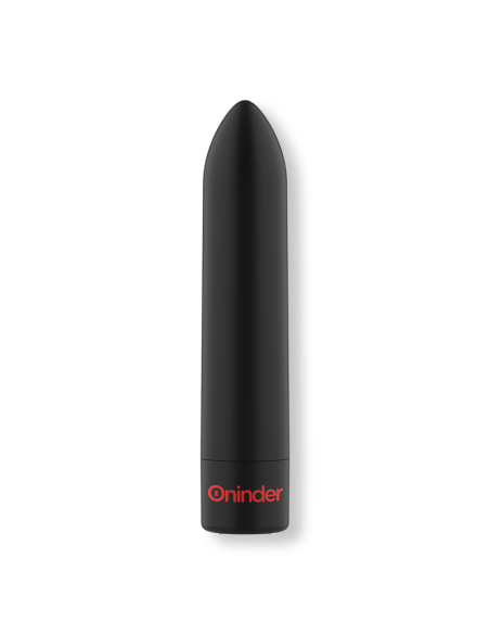 ONINDER - BERLIN VIBRATORE BULLET NERO 9 MODALITÀ 85 X 2 CM - APP GRATUITA