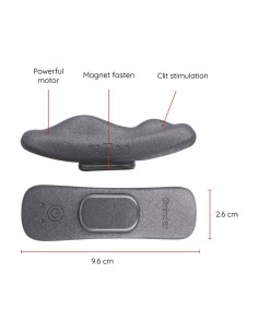 ONINDER - VIBRATORE RICARICABILE MANILA PANTY 9 VELOCITÀ 9.6 CM X 2.6 CM - APP GRATUITA 2