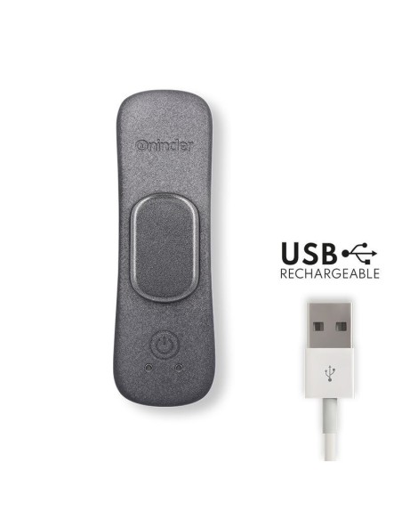 ONINDER - VIBRATORE RICARICABILE MANILA PANTY 9 VELOCITÀ 9.6 CM X 2.6 CM - APP GRATUITA