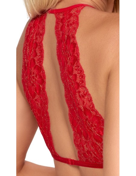 Morbido reggiseno, reggicalze e perizoma di Kissable