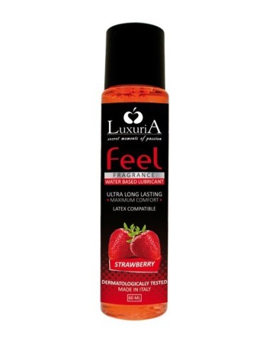 LUBRIFICANTE INTIMATELINE LUXURIA FEEL \"FRAGOLA\" - 60 ML