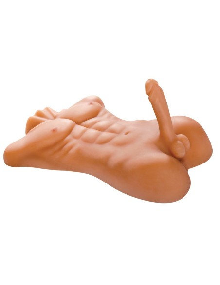 MEZZOBUSTO UOMO ULTRA REALISTICO CON FALLO E ANO PIPEDREAM "FUCK ME SILLY"