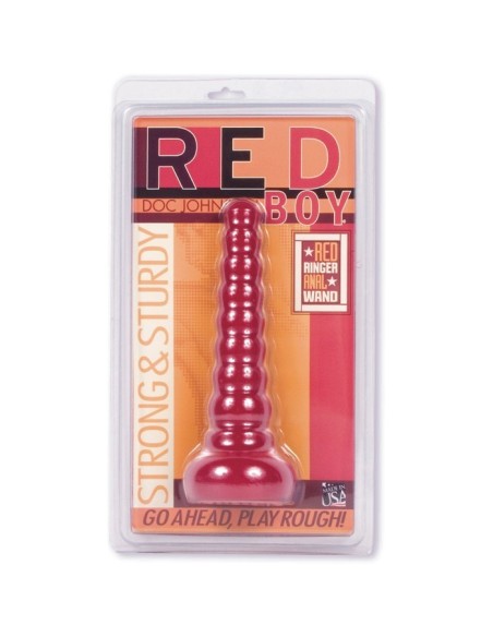 FALLO ANALE DOC JOHNSON \"RED BOY\" ROSSO