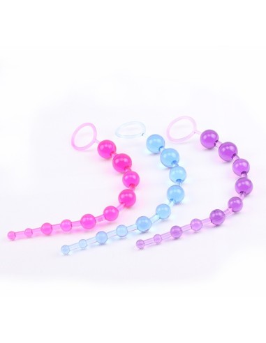 CATENA ANALE STIMOLANTE FLESSIBILE \"SASSY\" VIOLA 