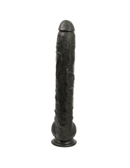 FALLO ENORME CON VENTOSA DOC JOHNSON "DICK RAMBONE" - NERO - 42.5 CM