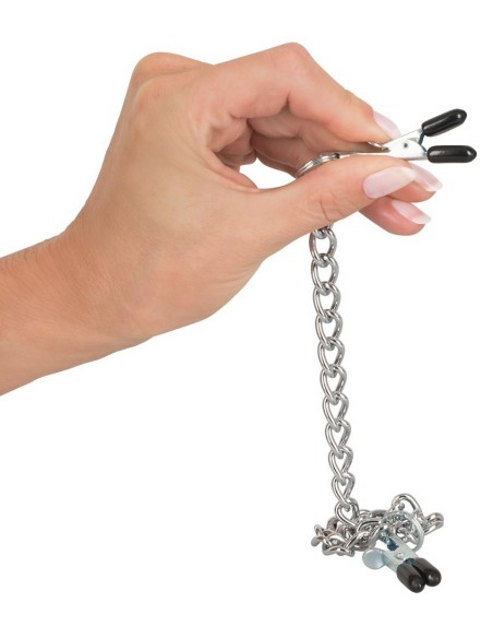 PINZE PER CAPEZZOLI CON CATENA