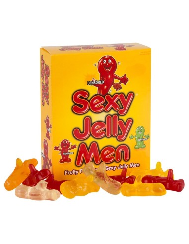 CARAMELLE GOMMOSE ALLA FRUTTA FORMA UOMO CON PENE IN EREZIONE