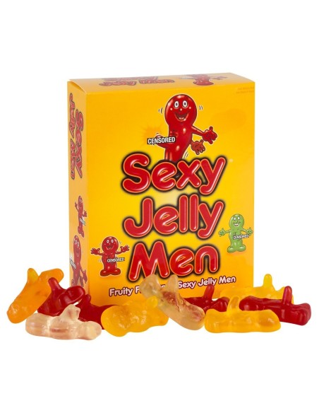 CARAMELLE GOMMOSE ALLA FRUTTA FORMA UOMO CON PENE IN EREZIONE
