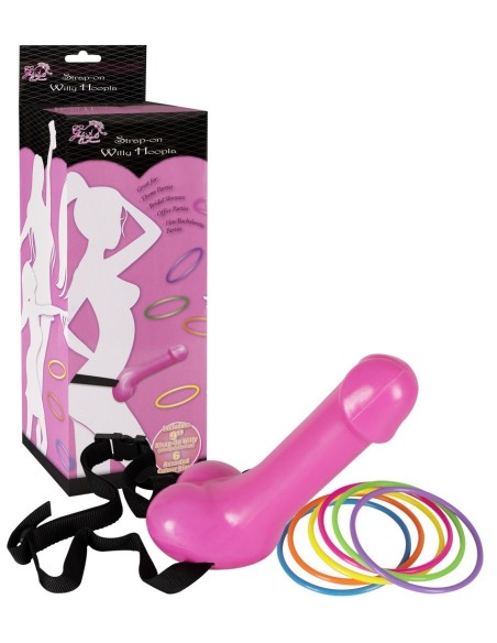 GIOCO CERCHI E STRAP ON \"WILLY HOOPLA\"