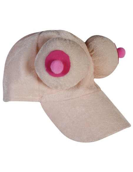 BERRETTO CON SENO E CAPEZZOLI IN FRONTE