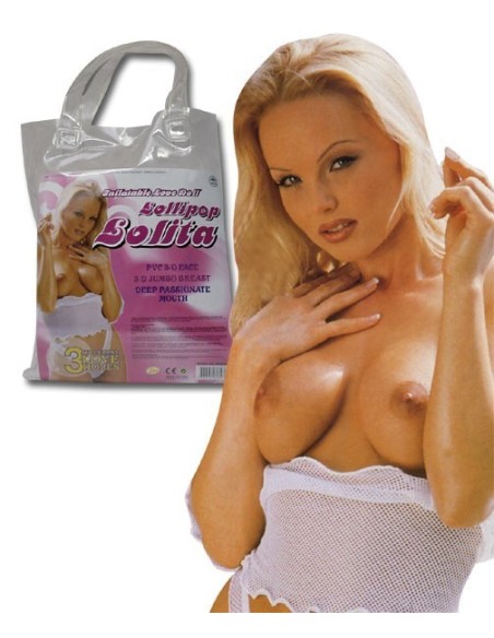BAMBOLA GONFIABILE \"LOLITA LOLLIPOP\"