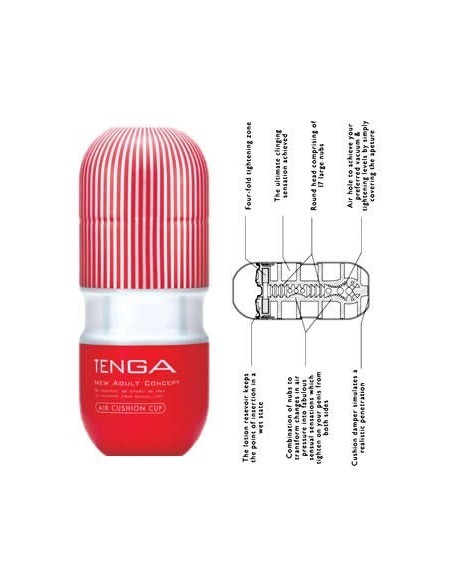 MASTURBATORE TENGA "AIR CUSHION CUP"