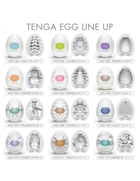 MASTURBATORE TENGA EGG "SURFER"