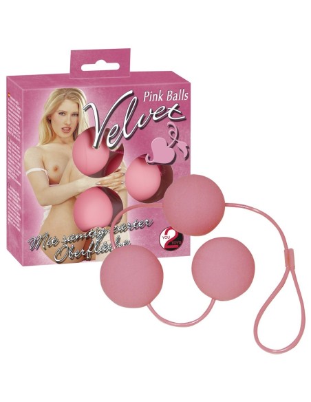 SFERE DEL PIACERE \"VELVET\" ROSA