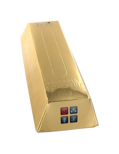 VIBRATORE CLASSICO STIMOLANTE TOYJOY \"PURE GOLD EXCITEMENT\"
