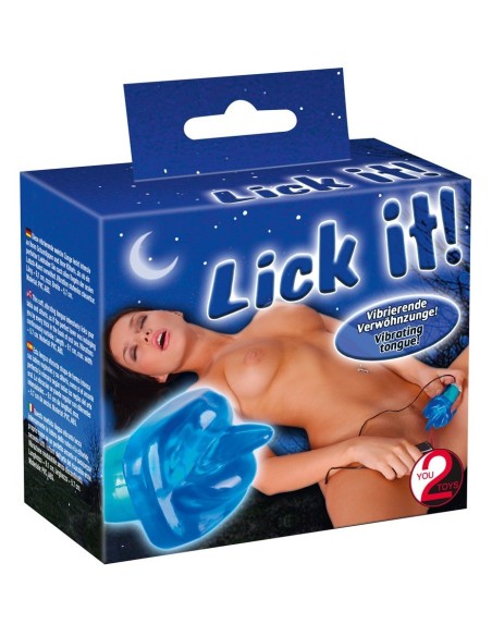 SIMULATORE SESSO ORALE VIBRANTE PER DONNA "LICK IT"