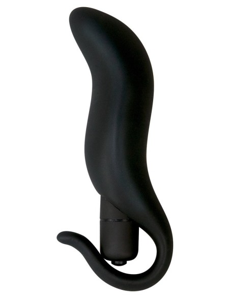 STIMOLATORE ANALE O VAGINALE CON VIBRATORE ESTRAIBILE BLACK VELVETS