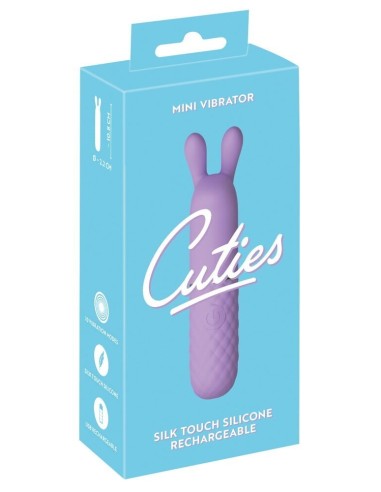 MINI VIBRATORE CUTIES - CONIGLIETTO LILLA