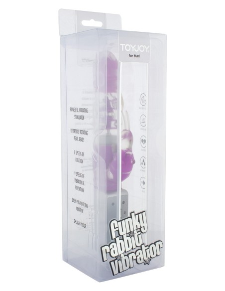 VIBRATORE RABBIT \"FUNKY VIOLET\"