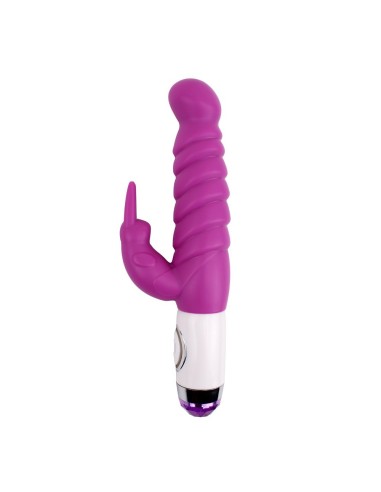VIBRATORE CON RILIEVI STIMOLANTI \"RIPPLE RABBIT\" - 26 CM