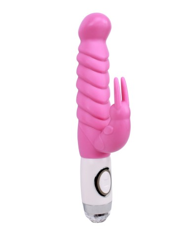 VIBRATORE CON RILIEVI STIMOLANTI \"RIPPLE RABBIT\" - 26 CM