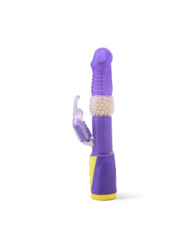 VIBRATORE RABBIT CON ROTAZIONE \"ULTRAZONE HYPER GIRL\" - 23.5 CM