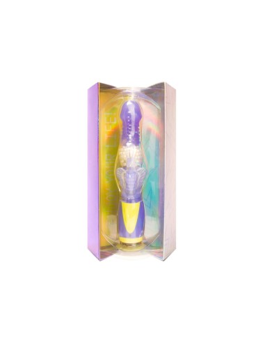 VIBRATORE RABBIT CON ROTAZIONE \"ULTRAZONE HYPER GIRL\" - 23.5 CM