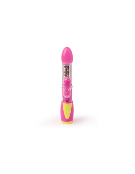 VIBRATORE RABBIT MULTIFUNZIONE ROTANTE \"ULTRAZONE SUPER GIRL\" - 24 CM