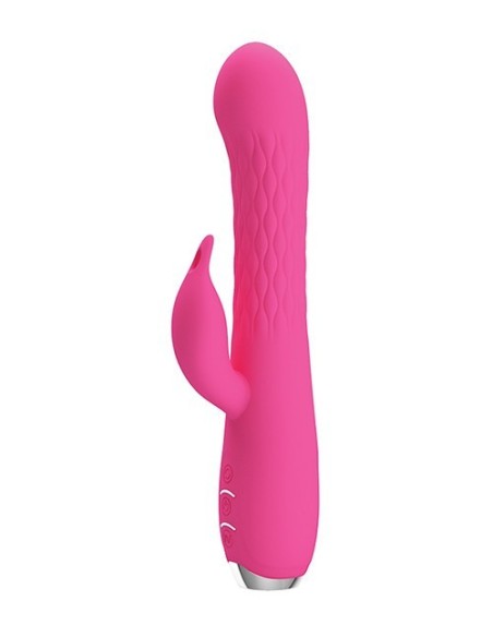 VIBRATORE RABBIT CON ROTAZIONE - PRETTY LOVE MOLLY - PINK