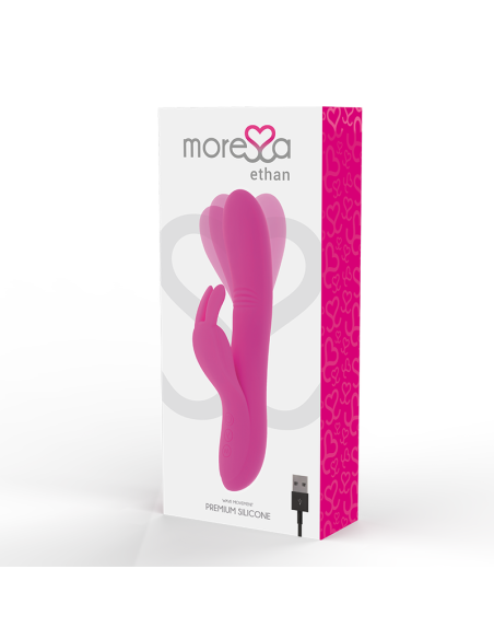 VIBRATORE RABBIT - MORESSA ETHAN PREMIUM - PINK