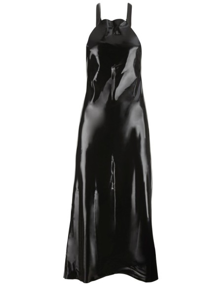 GREMBIULE DA MACELLAIO IN LATEX NERO "LATE X"