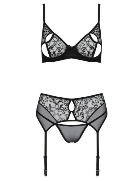 BODY PASSION WOMAN "PRIMULA SET" NERO