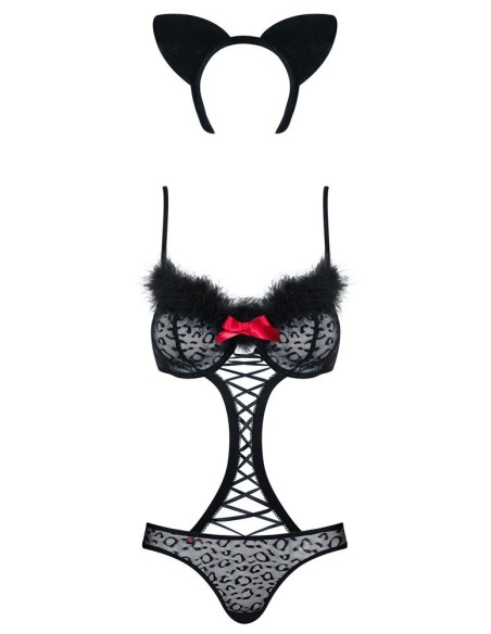 VESTITINO DA SEXY LEOPARDINA - OBSESSIVE