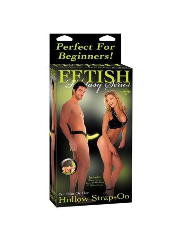 FALLO STRAP-ON FLUORESCENTE FETISH FANTASY - 15 CM