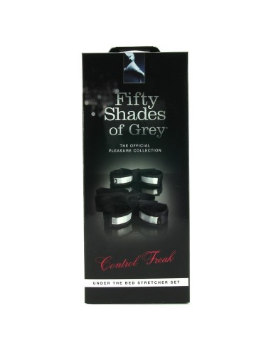 SET BONDAGE COSTRITTIVO MANI E PIEDI 50 SFUMATURE DI GRIGIO "MANIACO DEL CONTROLLO"