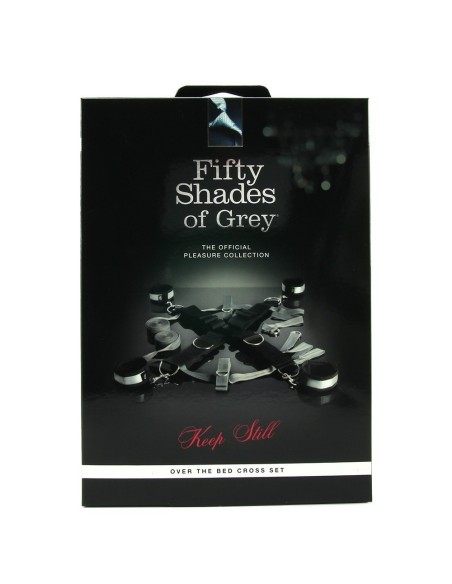 SET BDSM COSTRITTIVO 50 SFUMATURE DI GRIGIO "TIENI DURO"