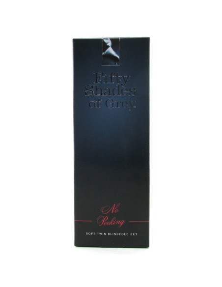 SET 2 BENDE 50 SFUMATURE DI GRIGIO "VIETATO SBIRCIARE"