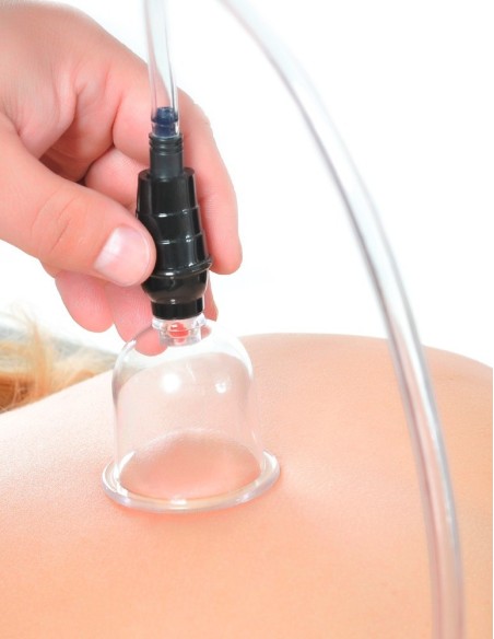 SET COPPETTAZIONE FETISH FANTASY CON POMPA A VUOTO - 6 COPPETTE DIVERSE MISURE