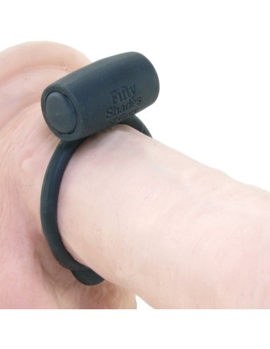 ANELLO FALLICO VIBRANTE 50 SFUMATURE DI GRIGIO "TUO E MIO"