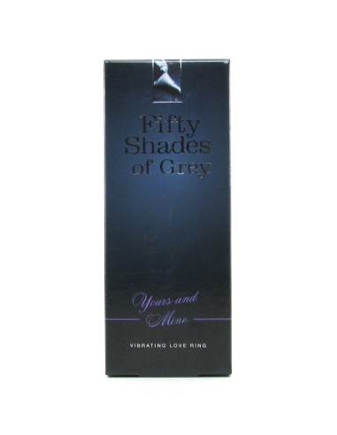 ANELLO FALLICO VIBRANTE 50 SFUMATURE DI GRIGIO "TUO E MIO"