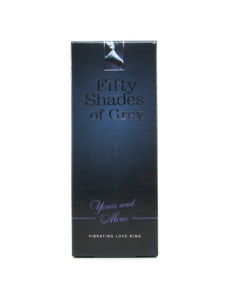 ANELLO FALLICO VIBRANTE 50 SFUMATURE DI GRIGIO "TUO E MIO"