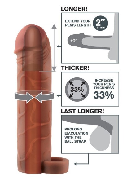 GUAINA FALLICA FANTASY XTENSIONS "PERFECT 2"