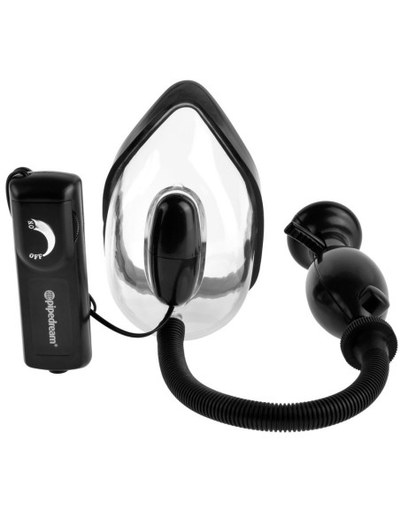 SUCCHIA VAGINA A POMPA CON VIBRAZIONE FETISH FANTASY