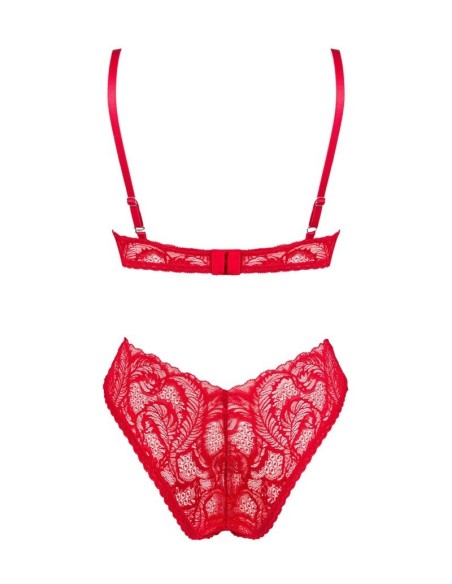 Reggiseno asimmetrico e mutandine ATENICA di Obsessive.