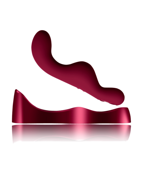 Rocks Off Ruby Glow Blush - Vibratore Punto G, 10 MOD, Ricaricabile